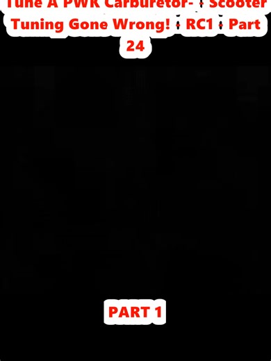 Scooter Tuning: PWK Carburetor and Piston Count