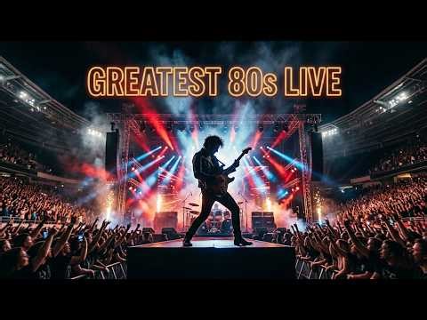 80s Rock Ballads Live Full Concert – Greatest Arena Power Ballads