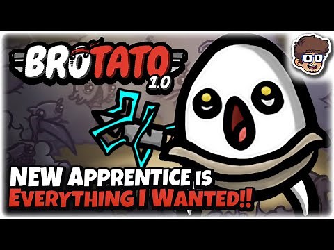 NEW Apprentice is the Character I've Always Wanted!! | Brotato 1.0