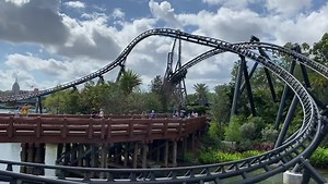 So much Velocicoaster testing this morn #JurassicPark #JurassicWorld #UniversalStudiosOrlando #Velocicoaster | Parks and Cons