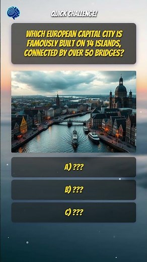 Can You Guess The City? 🤔 World Cities Quiz