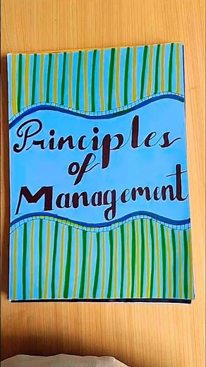 bst project on principles of management class 12 #project #class12#businessstudies#projectworkdesign