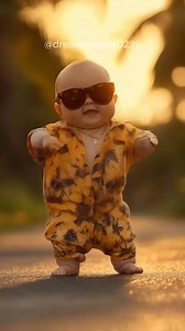 309K views · 4.1K reactions | Cute baby dance #cutebaby #funnybaby #funnyvideo #funnymoments #babydance #babyfunny #bebe #fyp #ai | Maddhoops | Facebook