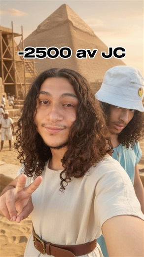 Les constructions de la pyramide 🥹