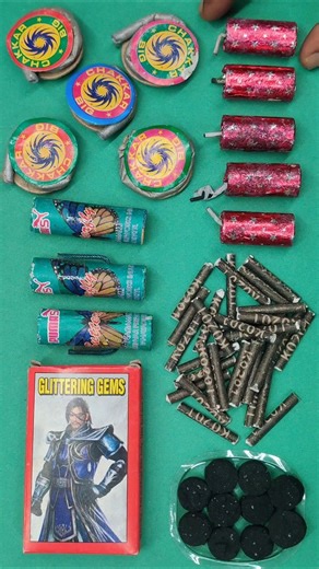 Different types of Diwali Patakhe stash testing 🪔