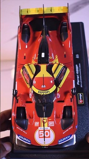 Bburago Ferrari 499P #50 | 2024 Le Mans Winner | 1:24 Scale Diecast