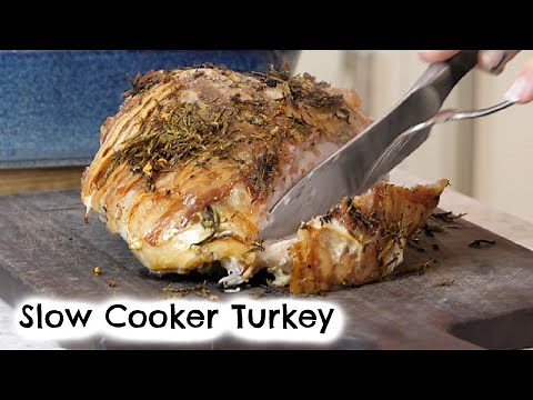 SUCCULENT SLOW COOKER TURKEY | HOW TO COOK A TURKEY IN THE SLOW COOKER | Kerry Whelpdale