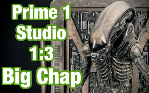 Prime 1 Studio 大比例异形雕像 Alien Big Chap 3D Wall Art 1：3 Scale Statue Review 4K