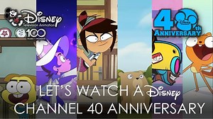 2.6K views · 128 reactions | Let's Watch a Disney Channel 40 Anniversary  Find wonder anywhere, we invite you to celebrate Disney Channel's 40 years and make the next 40 full of wonder, come celebrate 40 years of the best of worlds. Disney Channel 40 Anniversary Logo By Thomas Tran | Disney Television Animation News | Facebook