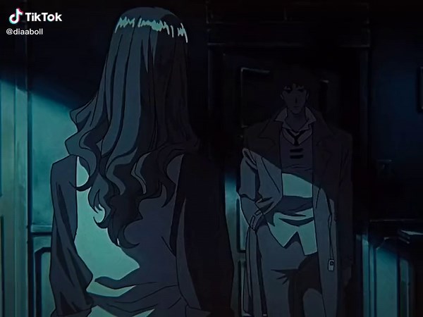 Spike and Julia Graveyard Meeting | Cowboy Bebop Scene