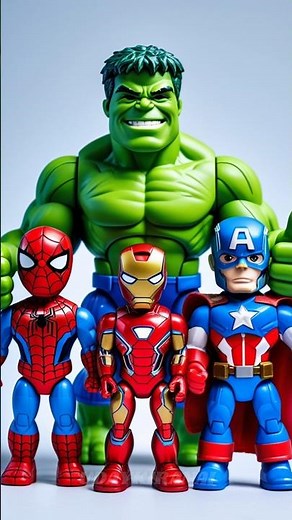 Epic Hulk Toy Play 💚 Smash Action for Kids | Toddler Friendly Superhero Fun #Shorts