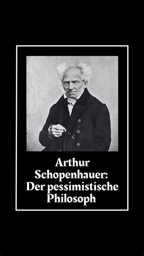 Florian Lorenzen on Instagram: "Der Philosoph Arthur Schopenhauer (1788-1860) ist bekannt geworden für seine Philosophie des Willens wie auch für seine pessimistische Weltanschauung. Schopenhauer betrachtete das menschliche Streben und die damit verbundenen Leiden als grundlegendes Merkmal des Lebens. Sein Ausweg: Erlösung finden in der Verneinung des Willens durch ästhetische Kontemplation, Mitleid und der Einsicht in die Nichtigkeit des individuellen Strebens. Der langjährige Philosophieprofes