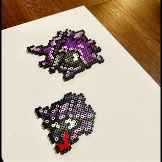 Shellder Evolution | Pokemon Inspired Perler Art #pixelart #art
