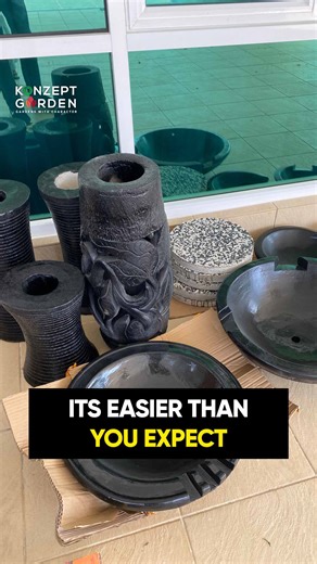 Did you know? When you purchase a water fountain from Konzept Garden, you have the flexibility to choose what suits you best. Prefer to install it yourself? No problem—it’s easy and beginner-friendly. Want a hassle-free experience instead? Our team can deliver and install it for you (with an additional installation fee). Curious to see the designs up close? Visit our showroom and explore our full display collection. 📍 Konzept Garden Lot 45, Jalan Sungai Buloh, Kota Damansara, 47000 Petaling Jay