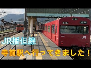 【4K】JR播但線 またまた新野駅から寺前駅へ行ってきました！