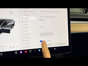 How to set Autopilot/FSD speed offset Fixed vs Percentage mph