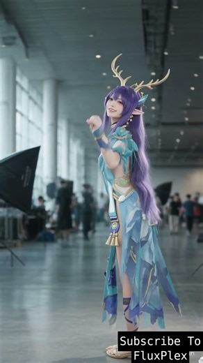 Real-Life Lauma Cosplay Dance! 🦌✨ Genshin Impact Cosplay #Shorts