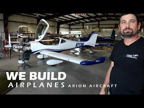 Hangar Tour! 13 Projects at Once! Arion Aircraft Completion Center