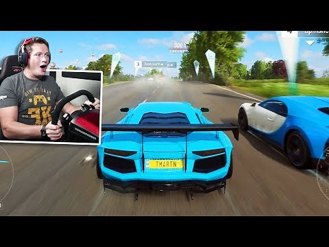 Forza Horizon 4 with a Wheel!