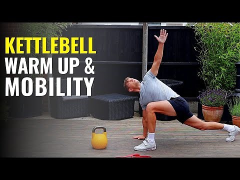 6 MINUTE WARM UP KETTLEBELL WORKOUT // Dynamic Warm Up and Mobility Before Your Kettlebell Workout