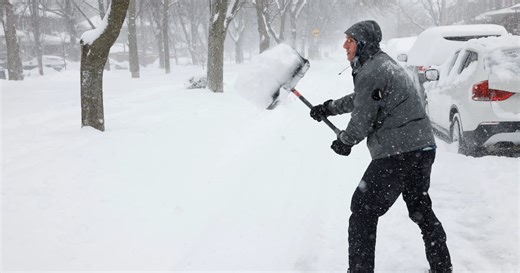 Tips for staying safe while shovelling snow