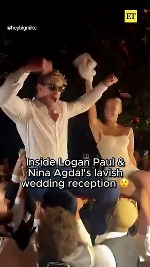 Inside Logan Paul and Nina Agdal's Lavish Reception #loganpaul #ninaagdal #jakepaul