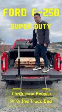 Super Functional Truck Bed in the Ford F-250 🏗️