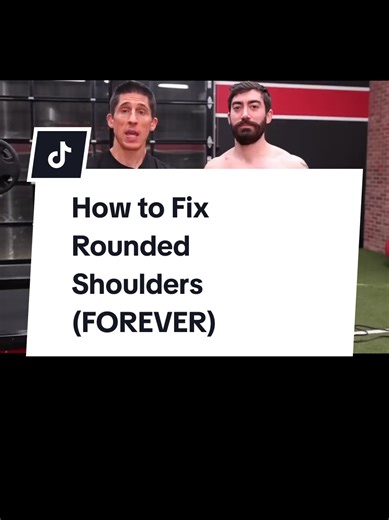How to Fix Rounded Shoulders (FOREVER) #shoulder #shoulderpain #roundshoulder #workout #fitnessmotivation