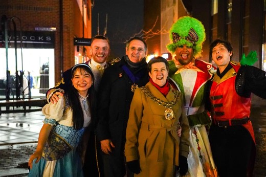Spectacularly festive pictures of Fareham's Christmas lights switch on