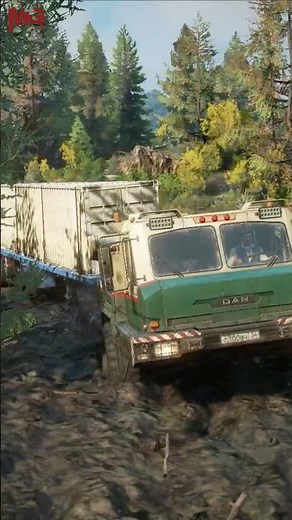 Oversized Cargo Delivery to Oilfield in Snow Runner