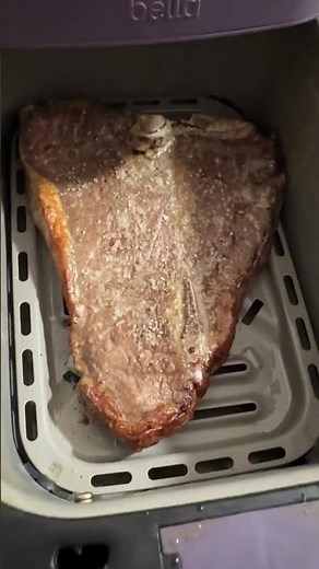 Perfect T-Bone Steak in the Air Fryer! #airfryer