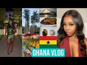 GHANA VLOG | Events, Makola market, Restaurants, Day trip: Aburi and Akosombo