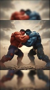 Red Hulk Vs Blue Hulk (Part 2) – Epic Animated Battle Ultimate Superhero Fight Scene #hulk #marvel