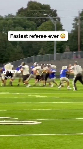Fastest Referee Ever | NFL Referee Speed