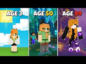 Surviving 99 Years as ALEXBRINE in Minecraft Hardcore!