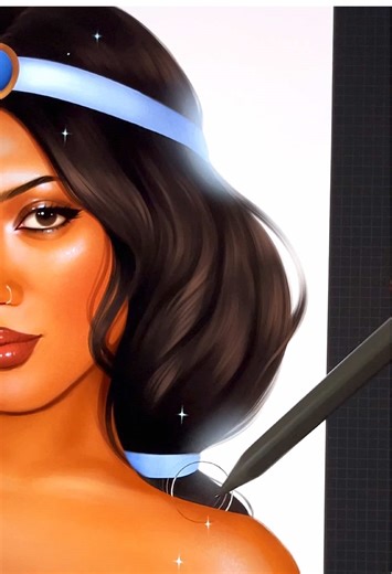 Global sensation Lara Raj Princess Jasmine as you asked! 🌙 Who’s next? All my KATSEYE queens appear at the end of the video 🥹✨🥰 14 h in procreate for both versions of the drawing ✍🏻 detailed art tutorials (including free), speedpaints, my brush set - you can find on my Patreon: @akatievart ♡ only this month first time sale on my skin hair full face brush set 25%🎄 commissions are open 💌 cooperation email: akatievart.work@gmail.com or insta dm Thank you for supporting me with your likes and 