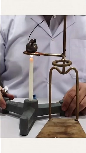Thermal Expansion Experiment 🔥 Steel ball Heat Science Trick | Amazing Physics Experiment #Shorts