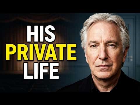 Alan Rickman — The Private Life Behind the Legendary Voice