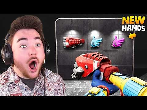 NEW POWERFUL HANDS MOD!!! | Poppy Playtime Chapter 4 Gameplay (Mods)