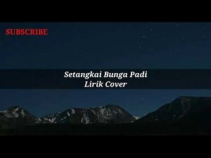 lirik lagu " Setangkai Bunga Padi" lirik cover