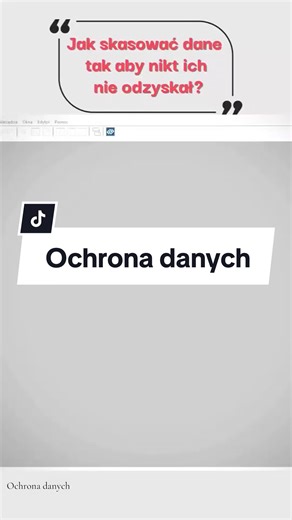 Jak bezpiecznie skasować dane z DMDE