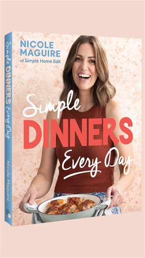 Nicole Maguire on Instagram: "You’ve cooked them, shared them, messaged me about them. These are the dinners that show up on repeat in your kitchens… and mine. From Creamy Garlic Chicken and Juicy Beef Rissoles to Big Mac Tacos and Spring Roll Bowls – these recipes are now all in one place… and in my brand new cookbook, Simple Dinners Every Day. This is your sneak peek – a taste of what’s inside the book! The book includes over 100 recipes – a mix of favourites you already love, and brand new di