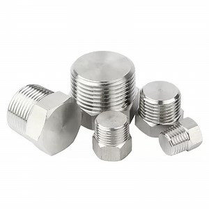 [Hot Item] DIN 908 Stainless Steel 304 Threaded Pipe Fitting Plug Hexagon Socket Head