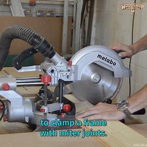 12 reactions | I made a very cheap and easy but very effective DIY picture frame clamp for miters. It works great. | Woodwork Junkie | Facebook