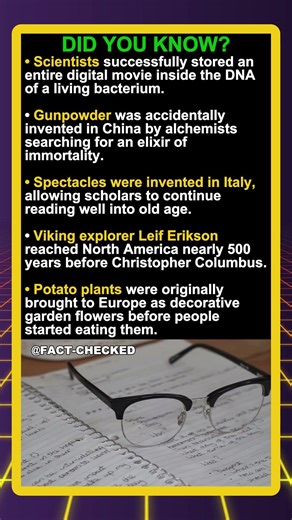 Did you know gunpowder was invented in China?