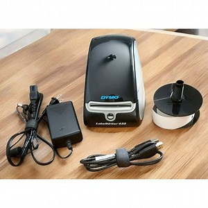 Dymo LabelWriter 450 Thermal Label Printer Maker Spool Power Cords USB Tested