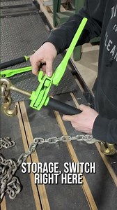 Mytee Products' Hi-Vis Quick Ratchet Chain Binder