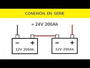 How to connect 24-volt batteries