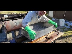 How I Clean the Inside of My Maple Syrup Boiling Pan