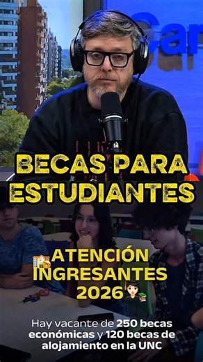 Aɴᴅʀᴇ́s Oʟɪᴠᴀ | 🎓 La UNC abre la convocatoria de becas para ingresantes 2026 REENVIAR. COMPARTIR 🔁 👉250 becas económicas con actualización en 2026. 🏠... | Instagram